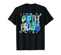 Thème Coloré et Amusant pour Célébrer la Cinquième T-Shirt