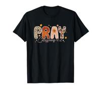 Thème d'automne Pray Colossians 4:2 T-Shirt