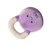 THÈME DE GYME Belle Kettlebell en Peluche Toy Throw Pillow Infant Sensory Play Soft Baby Gift Blanc Portable Bébé Kettlebell en Peluche