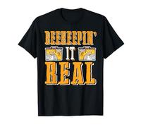 Thème de l'apiculteur Keeping It Real Honeycomb T-Shirt