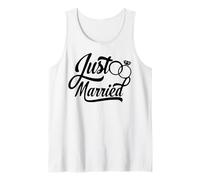 Thème de Mariage Just Married Débardeur