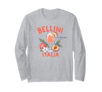 Thème de Voyage du Complexe côtier Italien Bellini Peach Cocktail Manche Longue