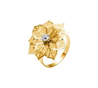 Thème Décoration de fête Anneau de serviette en acier inoxydable Boucle de serviette de fleur Anneau de serviette haut de gamme européen Horizon Événement DVD (GD1, Taille unique)