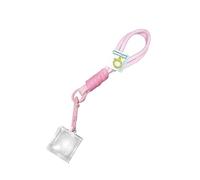 Thème D'exploration Du Monde Porte-clés Cadre Clair Conception De Pixelisation Moderne Pratique Pour Les Amis Joueurs D'anniversaire Idées De Porte-clés