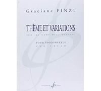 Finzi Graciane - Theme et Variations Sur El Cant Dels Ocells - Violoncelle Seul