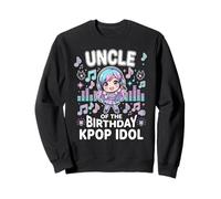 Thème Kpop Idol Chibi Girls K Pop Oncle of The Birthday Sweatshirt