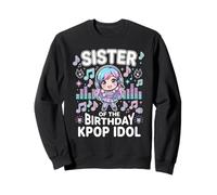 Thème Kpop Idol Chibi Girls K Pop Sister of The Birthday Sweatshirt