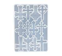 Thème religieux Porte-clés Résine Cristal Artisanat Moulage époxy UV Bijoux Fait à la Main Pendentif Résine Moulage Silicone