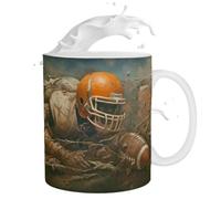 Theme Sports Drinkware - Casual Morning Mug, Kitchenware Gift, Ergonomic