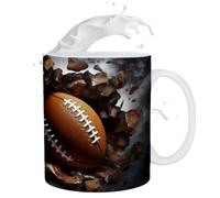 Theme Sports Drinkware - Casual Morning Mug, Kitchenware Gift, Ergonomic