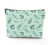 Thème tendance, trousse de voyage, trousse de maquillage, objets de mode avec chaussures à talons hauts, trousse de maquillage en lin, excellent cadeau pour les voyages, violet blanc, 17,8 x 22,9 cm,