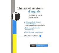 Thèmes Et Versions D'anglais - Traduire En Classes Préparatoires