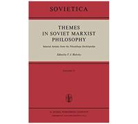 Themes In Soviet Marxist Philosophy
