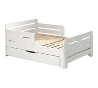 THEMIS - Lit Evolutif Blanc 90x140/160/200cm avec Tiroir - Altobuy Blanc