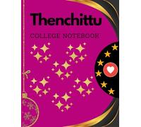 Thenchittu, College Ruled Notebook: 150 Pages, Large 8.5×11 Study Journal for Students | College Essentials, 1 Subject Notebook for Note Taking & ... Paper & Sheets, lecture notes, study guides