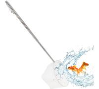 Thenet bag ismade of soft nylon that gently scoops up your fishwithout harming them. thenet isalso durable and easy to clean. thehandle ismade of stainless steel that res