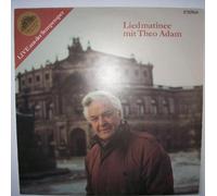 Theo Adam - Liedmatinee-Live aus der Semperoper (ETERNA, 1985) / Vinyl record [Vinyl-LP]