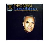 Theo Adam - Loewe-Balladen (Erdkönig - Tom und der Reimer - Prinz Eugen - Der Nöck - Die Uhr) [vinyle LP record]