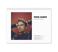 Theo James Vol.1-2026 Calendrier mural