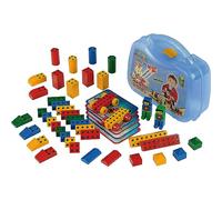 Theo Klein 0640 Mallette de construction Manetico Creative - 42 pièces magnétiques de tailles, couleurs, formes différentes - 6 cartes-modèles - Dimensions : 27,5 x 9 x 22,5 cm - Pour enfants dès 1 an