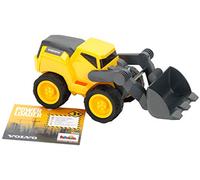 Theo Klein 2429 Volvo Power, Bulldozer | Bulldozer, échelle 1:24 |Pneus Larges et Pelle aux articulations Robustes | Dimensions : 24 cm x 11,5 cm x 11 cm | Jouet pour Enfants à partir de 3 Ans