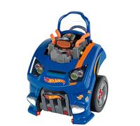 Theo Klein 2822 Hot Wheels Bloc-moteur I Bloc-moteur avec de nombreuses fonctions pédagogiques de réparations I Phares et klaxon à piles I Dimensions : 43 cm x 40 cm x 52,5 cm I Jouet pour enfants à partir de 3 ans