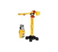 Theo Klein 3256 Caterpillar - Grue de Chantier I Grue avec manivelle pour gauchers et droitiers I Rotation à 360 degrés I Jouet pour Enfants à partir de 3 Ans