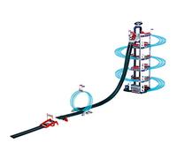 Theo Klein 3310 Ford Parking avec 6 niveaux et looping I Garage de parking d'un mètre de haut avec rampe de course, looping et saut I Dimensions : 250 cm x 55 cm x 100 cm I Jouet pour enfants à partir