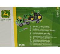 Theo Klein 3908 Transporteur Avec Tracteur John Deere NEUF OVP
