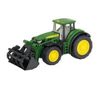 Theo Klein 3985 John Deere Tracteur d'intérieur et d'extérieur Jouet interactif et motricité Produit sous Licence Officielle Jouet pour Enfants à partir de 3 Ans