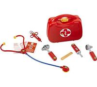 Theo Klein 4265 Mallette Docteur avec Accessoires I Stéthoscope, seringue, thermomètre et Beaucoup Plus Encore ... I Dimensions : 21,5 cm x 9 cm x 20 cm I Jouet pour Enfants à partir de 3 Ans
