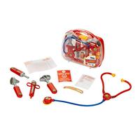 Theo Klein 4266 Arztköfferchen with Accessories I Stethoscope , Syringe and much more I Case with Transparent Lid I Toy for Children from 3 Years old