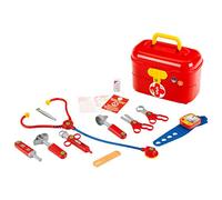 Theo Klein 4360 Mallette médecin I Avec tensiomètre électronique I Accessoires pour jeux de rôle de docteur I Dimensions : 25 cm x 15 cm x 20 cm I Jouet pour enfants à partir de 3 ans