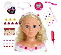 Tête à coiffer Princesse Coralie Rose Rose G