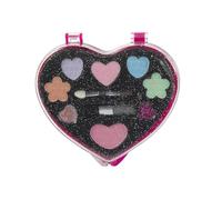 Theo Klein 5564 Palette de Maquillage en Forme de Coeur, Grand modèle - avec Fard à paupières, Rouge à Joues et Gloss pour Les lèvres I Dimensions : 12,5 x 12 x 2 cm I pour Enfants à partir de 3 Ans