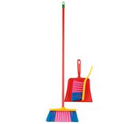 Theo Klein 6223 Sweeping Set I 3-Piece set with Broom, Hand Brush and Dustpan I Toys for Children Aged 3 and over