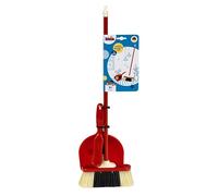 Theo Klein 6330 Classic Garniture balais I Avec balai pour enfants, balayette et pelle I Dimensions : 19 cm x 7 cm x 61,5 cm I Jouet pour enfants à partir de trois ans