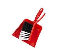 Theo Klein 6613 Garniture de balais, 2 pièces I Balayette, longévité Garantie, pour Enfants, avec Pelle I Dimensions : 16,5 cm x 5,5 cm x 22,5 cm I Jouet pour Enfants à partir de Trois Ans
