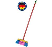 Theo Klein 6620 Balai, g.m. I Balai pour Enfants avec Manche Solide et Poils synthétiques Robustes I Dimensions : 18 cm x 4,5 cm x 61 cm I Jouet pour Enfants à partir de Trois Ans