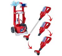 Klein Toys "Vileda - Chariot De Ménage + Aspirateur ""Upright"" 3en1