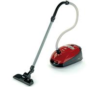 Theo Klein Aspirateur jouet Théo Petit Miele 2+, sonore à piles, embout amovible, Rouge