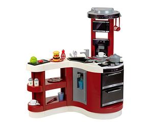 Theo Klein 7101 Miele Cuisine Wave Spicy I Cuisine équipée avec goût et ustensiles Ultra-Modernes I avec Un Set à Hamburger I Jouet pour Enfants à partir de Trois Ans
