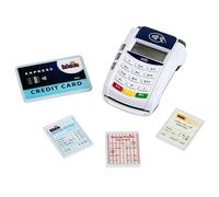 Theo Klein 7266 Terminal de paiement avec fonction sonore et lumineuse, Complément fonctionnant à piles des caisses enregistreuses jouets