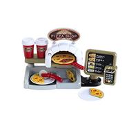 Theo Klein 7309 Pizza Shop I avec Pizza à Garnir et de Nombreux Autres Accessoires I Terminal de Paiement avec Effet Sonore I Jouet pour Enfants à Partir de 3 Ans
