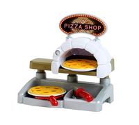 Theo Klein 7337 Station Pizzas, Set de Jeu créatif avec Roulette à Pizza, Assiette et Pizzas, Jouet pour Enfants à partir de 3 Ans