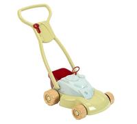 Theo Klein 7686 Tondeuse avec Panier Récupérateur Amovible, Bruit de Cliquetis et Pétarade, Plastique Recyclé, Anti-UV, Jouet pour Enfants à Partir de 18 Mois