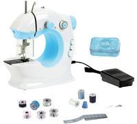 Theo Klein 7929 Machine à coudre pour enfants I sûr et simple I 2 niveaux de vitesse, fil supérieur et inférieur I Jouets pour enfants à partir de 8 ans