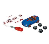 Theo Klein 8010 Hot Wheels Car-Tuning-Set I Jeu de Construction I avec Tournevis 6 éléments de Tuning et 4 Pneus I Jouet pour Enfants à partir de Trois Ans