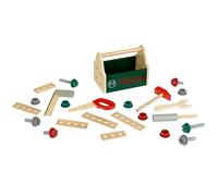 Theo Klein 8161 Caisse à Outils Bosch en Bois I Caisse Solide avec poignée Pratique I Outils en Design Bosch Inclus I Jouets pour Enfants à partir de 3 Ans