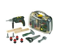 Theo Klein 8416 Coffret à Outils Bosch Grand Format | Set de 16 Pièces | Avec Perceuse à Piles avec Lumière et Son | Dimensions : 32 cm x 8 cm x 29 cm | Jouet pour Enfants dès 3 Ans